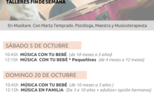 OCTUBRE Talleres Eventuales