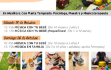 OCTUBRE Talleres de Fin de Semana