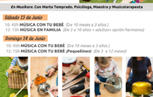 JUNIO. Talleres de Fin de Semana