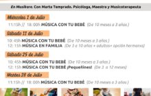 JULIO. Talleres de Fin de Semana